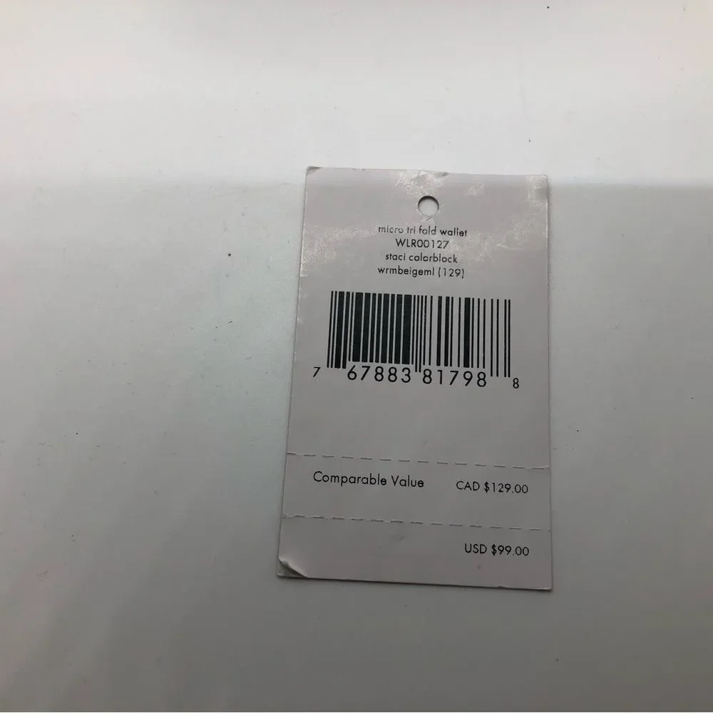 NWT Kate Spade Trifold Compact Wallet